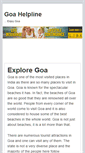 Mobile Screenshot of goahelpline.com